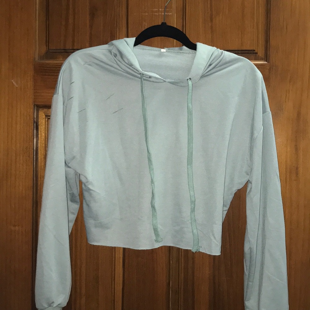 Cropped sweatshirt